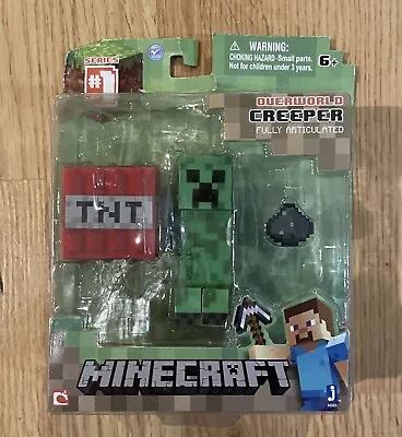 Minecraft Series 1 Overworld Creeper Toy Figure New • $9.95