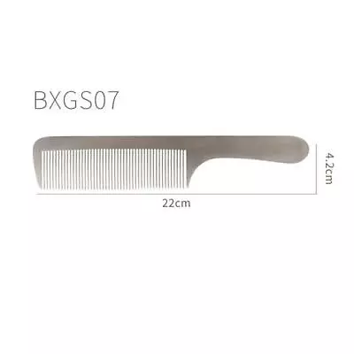 Steel Comb Professional Salon Hair Hairdressing Anti-static Barber Comb • $7.55