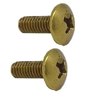 (Pack Of 5) Replacement Tap Cartridge M4x10mm Brass Screw (10 SCREW) • £4.49