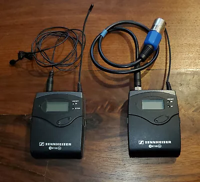 Sennheiser Ew100 G2 Lapel Mic Transmitter And Receiver • $150