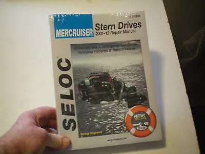 Seloc #18-03208  Mercruiser Stern Drives 2001-13  Repair Manual  Free Freight • $42.95
