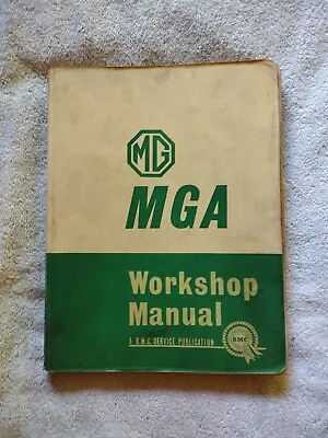 Softcover: MG MGA Workshop Manual • $60