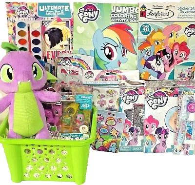 My Little Pony Easter Toy Gift Basket Toys Spike Dragon Plush Figure Play Set  • $49.99