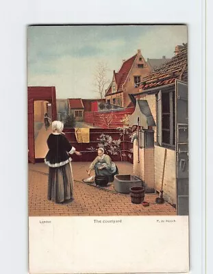 Postcard The Courtyard London Painting By Pieter De Hooch • $20.97