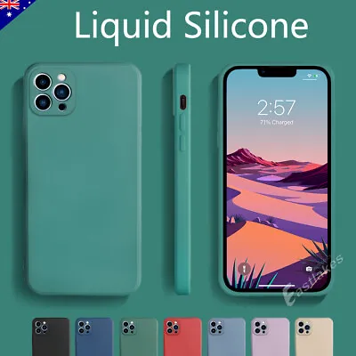 $7.45 • Buy Shockproof Case Silicone Cover For IPhone 15 14 13 12 11 Mini Pro XS Max XR Plus