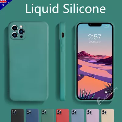 Shockproof Case Silicone Cover For IPhone 15 14 13 12 11 Mini Pro XS Max XR Plus • $7.95