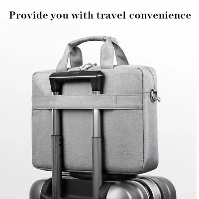 Waterproof Carrying Handbag Shoulder Strap Sleeve Briefcase Laptop Notebook Bag • £20.95