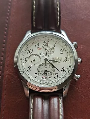 Seiko Chronograph Perpetual Calendar Watch  • $50