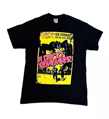 A Day To Remember  Giant Spider Strikes  T-Shirt Size M Enough Band Tee Merch • $35