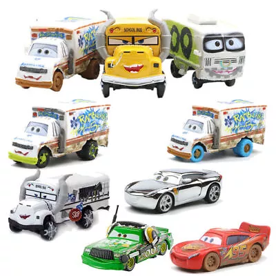 Disney Pixar Cars 3 Thunder Valley Crash Party Dr.Damage Arvy Diecast Toy Cars • $11.87