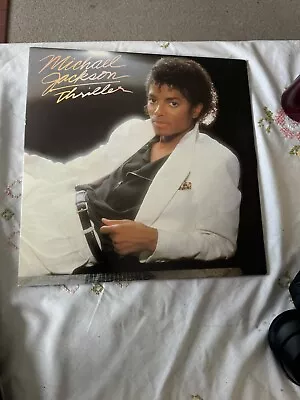 Michael Jackson Thriller Vinyl LP Epic Epc 85930  1982 • £5
