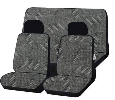 COPRISEDILI COMPATIBILI CON 600 Seicento Fodere Sedili Bicolore 252148780891 - Foto 6