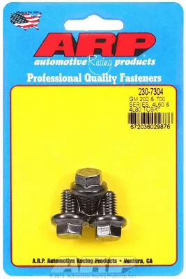 ARP 230-7304 Pro Series Torque Converter Bolt 3 Pcs GM 700R4 4L60 4L60E 4L80E • $21.62