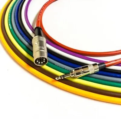Make Noise 0-Coast MIDI Over Mini Jack Cable. 3.5mm TRS To 5 Pin DIN Lead • $87