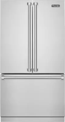 Viking 3 Series 36  Stainless Steel French Door Refrigerator - RVRF3361SS • $3500