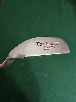 The Wilson 8802 Putter / Steel Shaft / Winn Junbo Lite Grip / Right-Handed  • $79.99