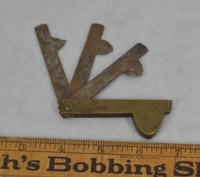 Antique Brass/steel Fleam Blood Letting Surgical Civil War Era 19th Original  • $125