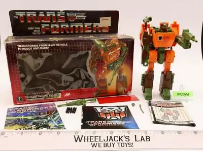 Roadbuster 100% Complete Boxed 1985 Vintage Hasbro G1 Transformers Figure • $407.47