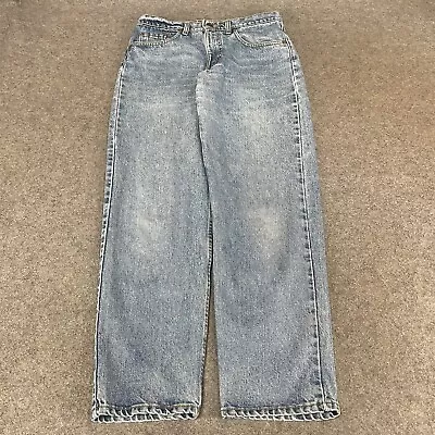 Vintage LEVIS 555 Jeans Mens 32 Blue Relaxed Straight Baggy USA W32 L30 (20094) • $41.67
