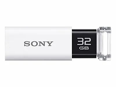 Sony Micro Vault Click USM32GU White 32 GB USB 3.0 Flash Drive Computer Japan • $89.28
