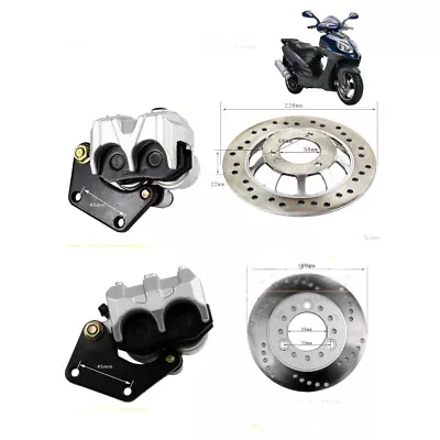 #RJY Front & Rear Caliper For GY6 150cc Moped Scooter Taotao Roketa Sunl • $69.99