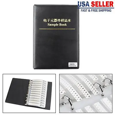 0805 SMD Sample Book 170values 4250pcs Resistor + 92values 2300pcs Capacitor Kit • $46.89