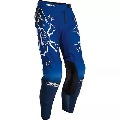 Moose Racing Agroid Pants - Blue/White - 32 2901-10098 • $52.94