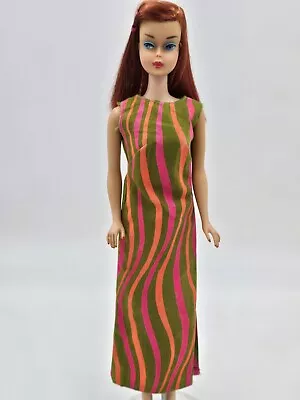 Vintage Francie/Barbie Color Magic Stripes Away Long Dress  #1775 Variation 2 • $127.22