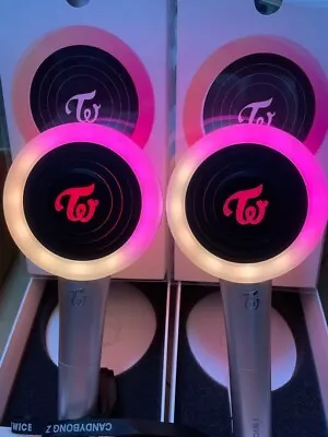 TWICE CANDY Official Light Stick Mood Pen Light Set Of 2 JAPAN USED • $120