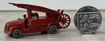 Vintage Matchbox Lesney No:9 Dennis Fire Engine Die-Cast Model • £12