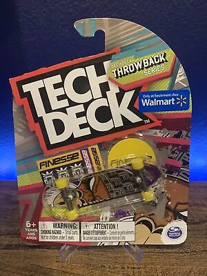 NEW ‘22 Rare Tech Deck Throwback Series FINESSE Longboard Old School Skateboard • $8.99