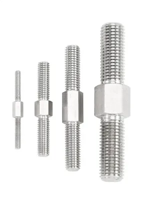 304 Stainless Steel Double End Threaded Rod Stud Left & Right Hand M4-M16 • $11.11