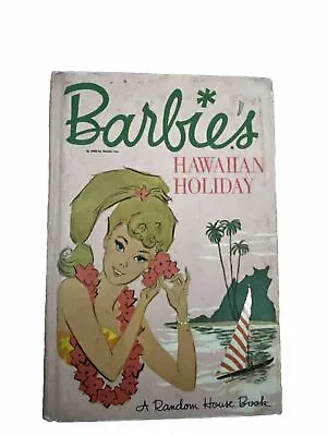 Vintage Hardcover Book - Barbie's Hawaiian Holiday 1963 RARE • $19.50