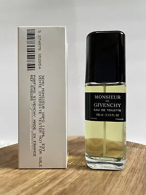 Givenchy Monsieur De Givenchy Eau De Toilette EDT 3.3 Oz 100 Ml Rare NEW Tester • $239.95