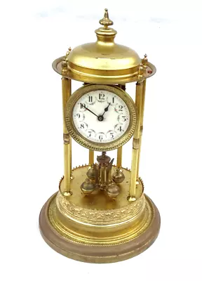 Antique Jahresuhren-Fabrik Anniversary Mantle Clock • $11.50