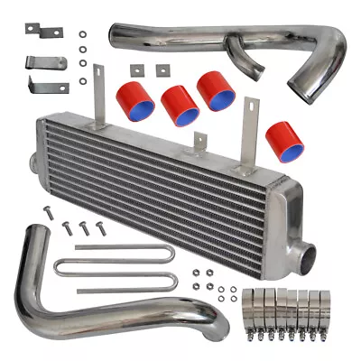 $350.53 • Buy Front Mount Intercooler Kit For Mitsubishi Galant VR-4 Legnum 2.5L V6 96-02 Red