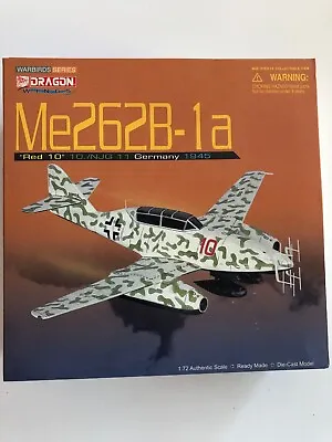 Dragon 1/72 Me262B-1A Red 10 • $39.99