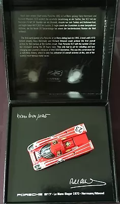 Porsche 917 Salzburg #23 1970 Le Mans Herrmann Atwood  Minichamps 1/43 Model • $129.17