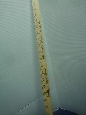 Vtg Wood Yardstick Indiana Agriculture Office Of The Commissioner    Joe Kernan • $5.24