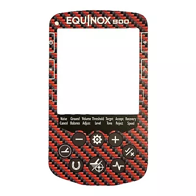 Minelab Equinox 900 Metal Detector Vinyl Keypad Surround Sticker In 7 Colours • $11.75