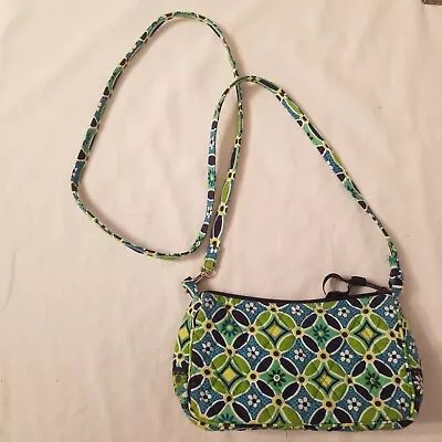 Vera Bradley Shoulder Purse Bag Cosmetic Pouch Daisy Daisy • $17.77