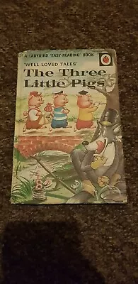 Vintage Ladybird Series 606d Well-loved Tales The Three Little Pigs 18p Net Matt • £7.49