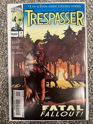 TRESPASSER #1 Optioned For Film! 3RD PRINT RARE • $39.99