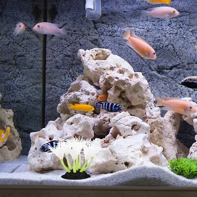 $9.24 • Buy Fish Tank Coral Statue Sea Coral Ornament Aquarium Ornaments Fish Tank Supplies