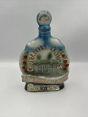 Vintage Jim Beam Churchill Downs 95th Kentucky Derby  Bottle Decanter. Empty • $37.60