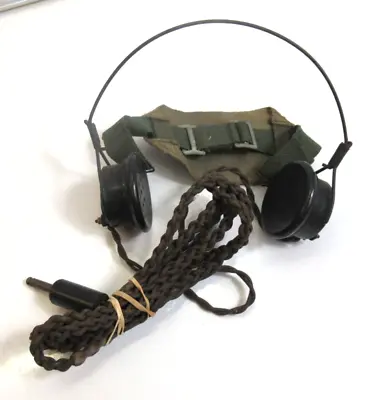 £49 • Buy Rare Reclaimed Vintage WWII British Army Military Radio Headset  ZA5000