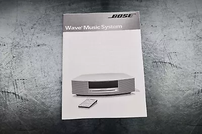 New Bose Wave Music System AWRCC1 AWRCC2 Guide Operating Instructions Manual • $17.99