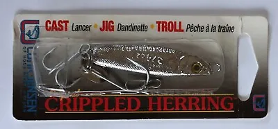 Luhr Jensen Fishing Lure 4751-034-0013 - 3/4 Oz Crippled Herring/Chrome (2-1/4 ) • $7.95