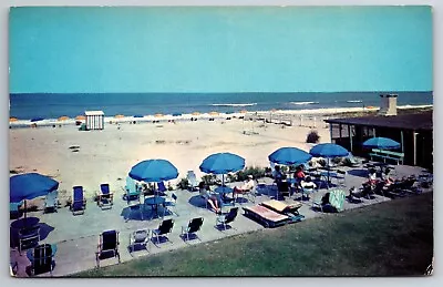 Vintage Postcard VA Virginia Beach Marshalls Hotel Shoreline -2207 • $1.97