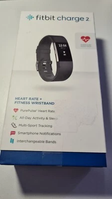 $152.99 • Buy Fitbit Charge 2 HR Heart Rate Activity Tracker + Large Fitness Wristband Monitor